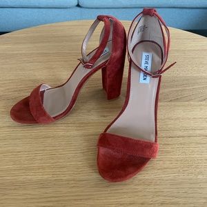 Steve Madden CARRSON Suede Heels Size 10 M